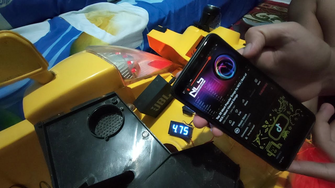 Tutorial Membuat Mobil Listrik AKI Lengkap Dengan Remote Control dan Multimediap