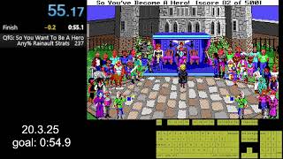 [former WR] Quest for Glory: So You Want To Be A Hero (EGA/Any%) in 0:54.86