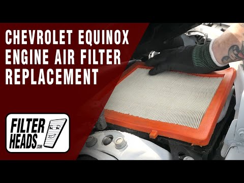 How to Replace Engine Air Filter 2018 Chevrolet Equinox 1.5L L4 | AF3226, TA31467
