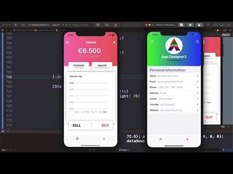SwiftUI Simple personal Dashboard UI.