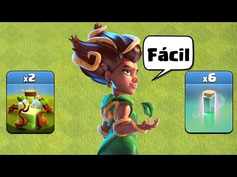 UNSTOPPABLE THIS NEW STRATEGY OF HERA WITH TWO ROOTS IN CLASH OF CLANS