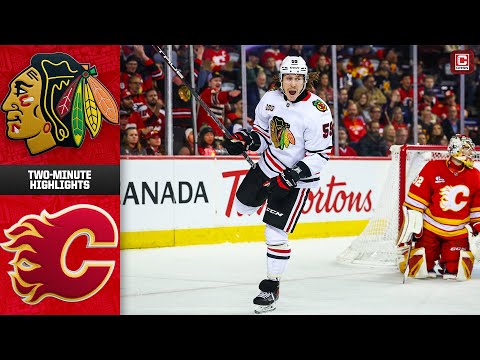 Calgary Flames vs. Chicago Blackhawks (11/7/25) | Game Highlights | CHSN Blackhawks
