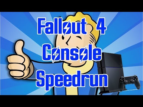 Fallout 4 Console Speedrun in 1:35:46