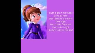 Sofia the first them song - Ariel winter [lyrics]