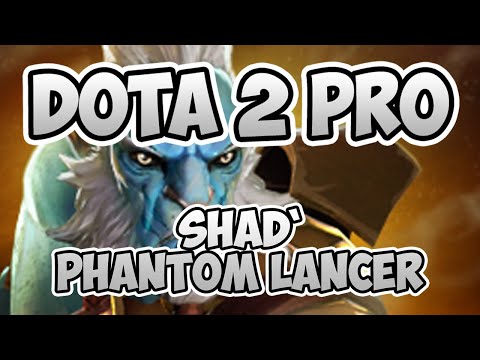 Dota 2 Pro - Phantom Lancer [7.25b] [Shad`] [Gameplay] [Replay]