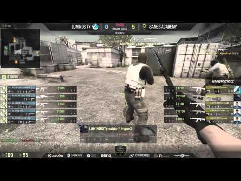 $30,000 RGN Pro series LAN Games Academy vs Luminosity Bo3 Map 2 on Cache