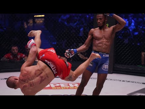 Marcin Wrzosek przegrywa z Salahdinem Parnassem na gali KSW 46