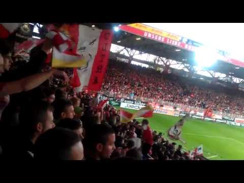 1. FC Union gegen FCE Aue 1:0 die Siegesfeier 27.10.2013