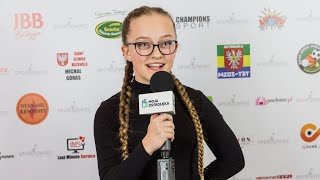 Sportowiec Roku 2019: Julia Morawska najmłodszą uczestniczką plebiscytu (wideo)