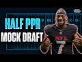 2026 Fantasy Football 0.5 PPR Mock Draft | 12-Team Redraft Strategy & Picks