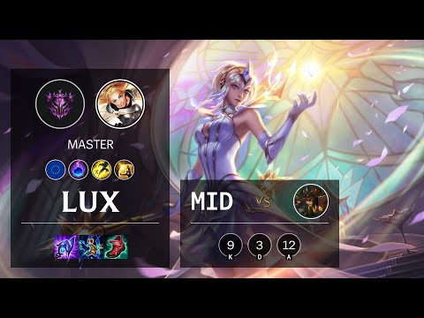 Lux Mid vs Cassiopeia - EUW Master Patch 11.18