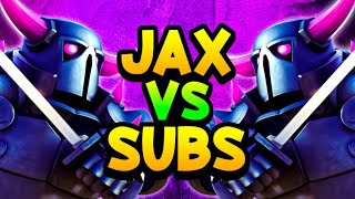 CAN MY SUBSCRIBERS BEAT ME IN CLASH ROYALE? - Deck Guide by Jax
