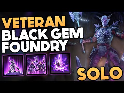Soloing ESO’s New Dungeon Black Gem Foundry in Veteran Difficulty