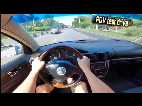 2003 Volkswagen Passat B5 (1.8 AT) POV Test Drive