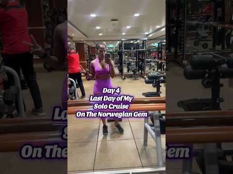 Thumbnail for Solo Cruise Day 4 on the #norwegiangem  #norwegiancruise #norwegiancruiseline #solotravel #cruise