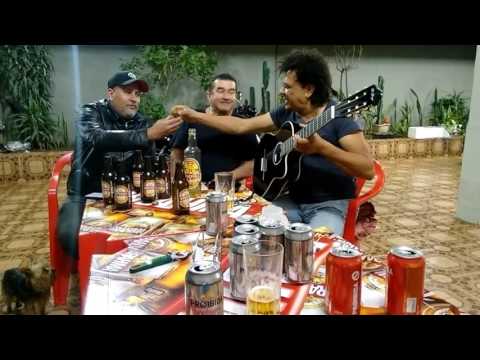 Reunião de amigos Marcelo moreno Irineu Paulino e Gilmar de Oliveira