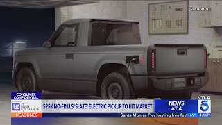 No-frills, affordable electric pickup truck to hit the market