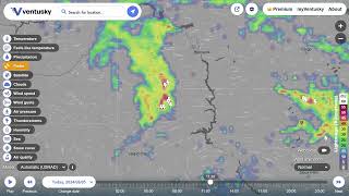 Live Lightning Strikes on the Web
