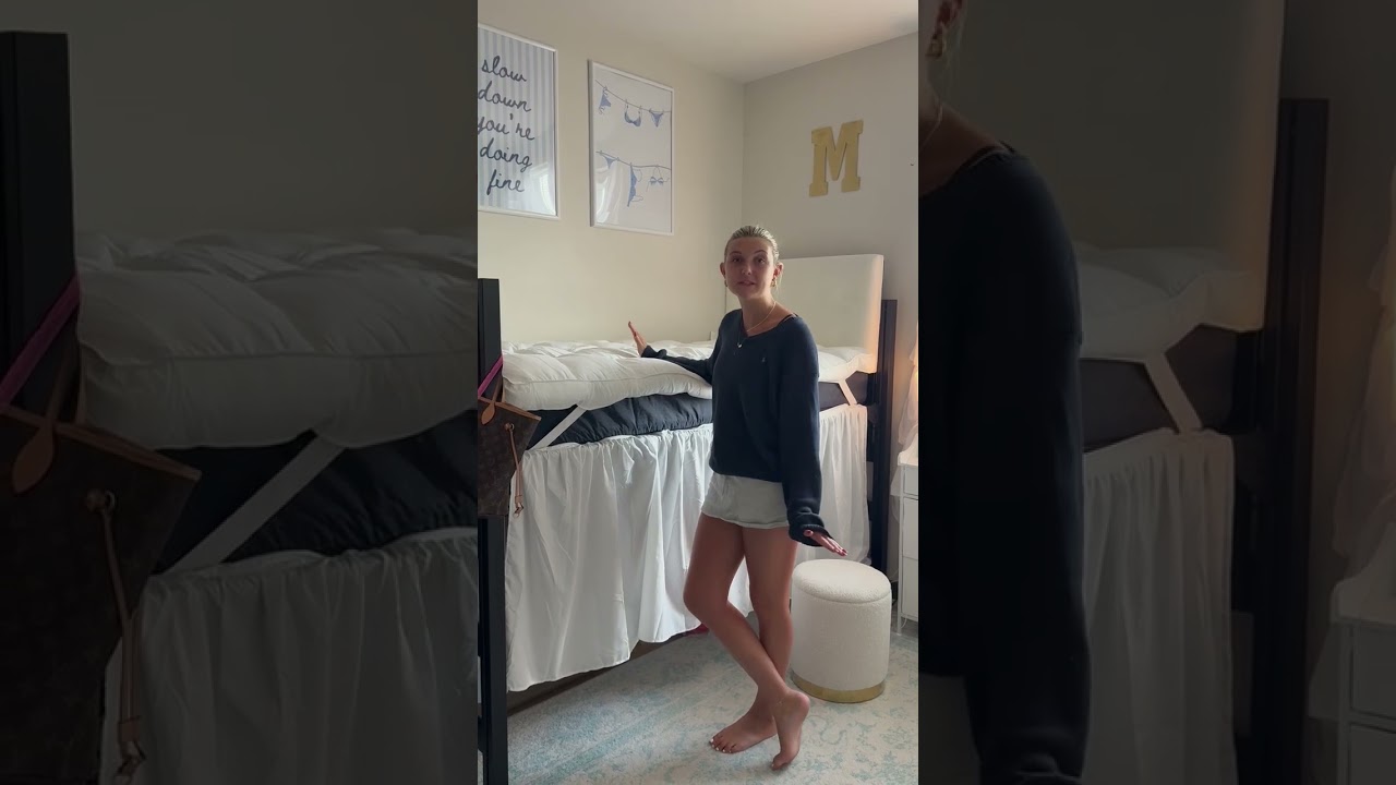 The Ultimate Thickness - Cloud-Like Plush Twin XL Mattress Topper for Dorm Beds!