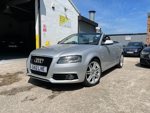 FOR SALE 12 PLATE Audi A3 Cabriolet 1.6 TDI S line 2dr