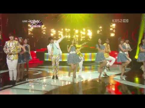 [HD] Performance 120629 A Pink (with B1A4) - Twist King (Special Stage)