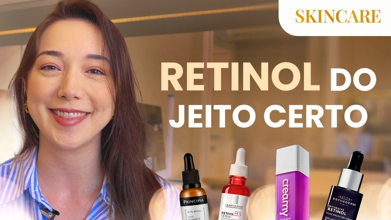 COMO USAR RETINOL SEM IRRITAR A PELE!