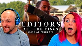 Editors - All the kings (live at pinkpop 2026) THE WOLF HUNTERZ REACTIONS