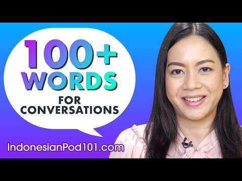 Learn Over 100 Indonesian Words for Daily Conversation!