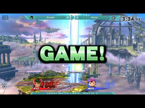 Sink or Swim 94 Losers Quarters - Horse (Ness) vs Ronald (Ryu)