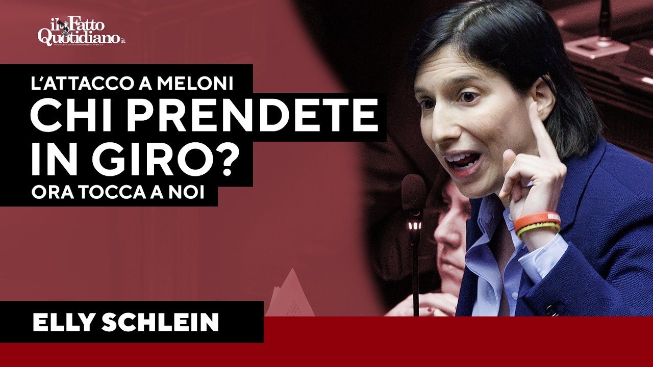Schlein asfalta Meloni: “Il vostro governo è un fallimento, ora tocca a noi costruire l’alternativa”