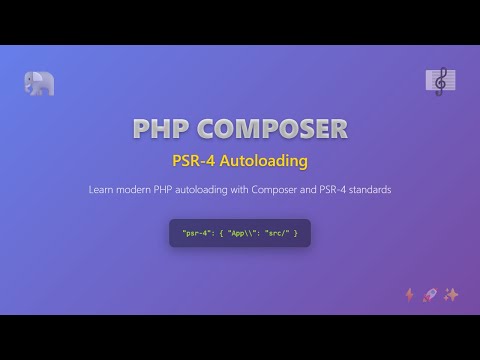 PHP Composer Autoloading: PSR-4 Explained for Beginners