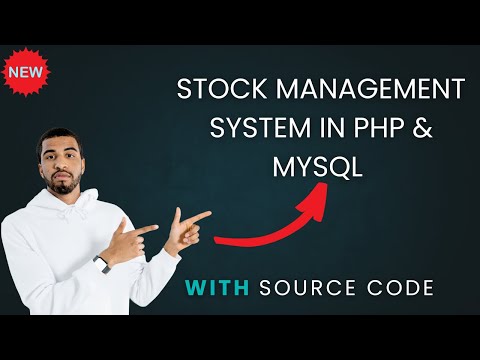 Stock Management System in PHP & MySQL 🚀 – with Free Source Code