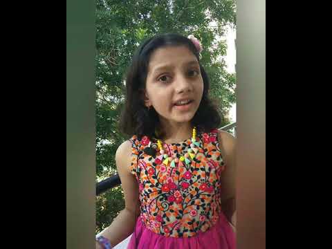 Srinika - Winner of Kids Online Beauty  Pageant