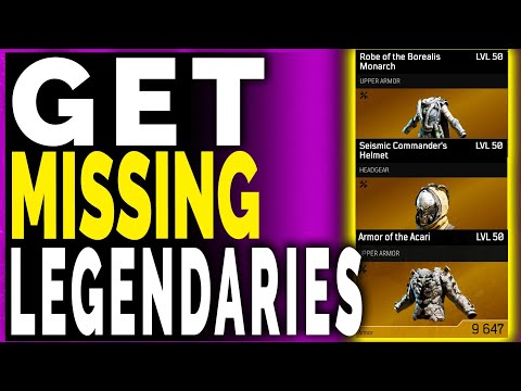Outriders GET ANY MISSING LEGENDARY - How To Get Legendary Weapons and Armor