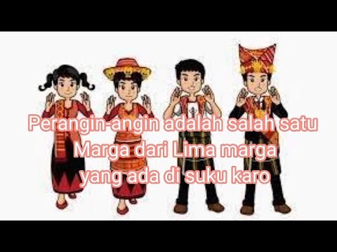Sub Marga Perangin-angin, Panggilannya serta Daerah asalnya #sukukaro #kalakkaro