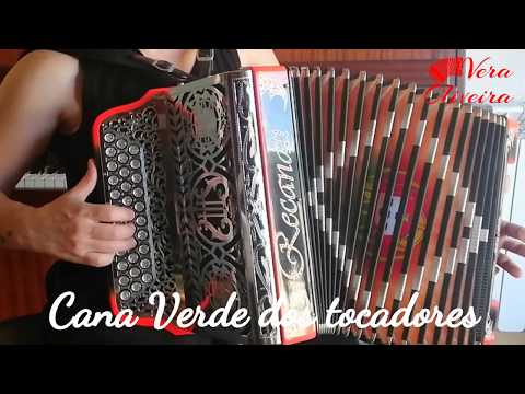 Como tocar na Concertina - Cana Verde dos Tocadores