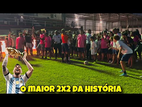 2X2 LENDÁRIO - Heitorzinho e Lukinha vs Ikaro e Sorriso - O GRANDE JOGO DA HISTÓRIA 😱