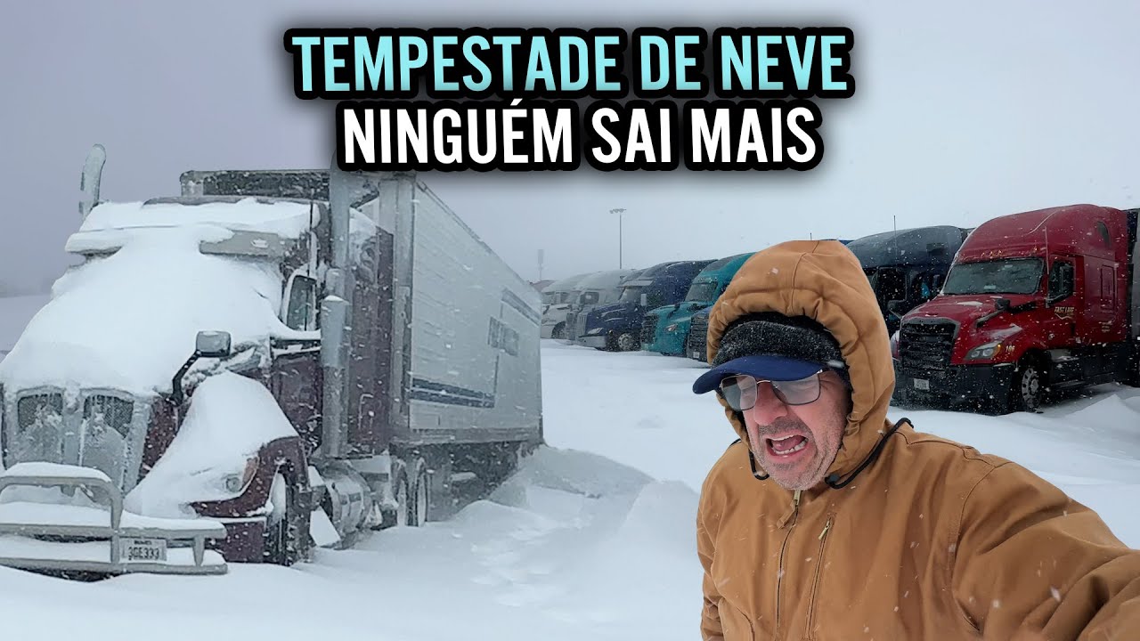 TEMPESTADE DE NEVE 🌨️ ESTAMOS TODOS PRESOS