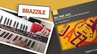 Video thumbnail for Brazzile—Thiago Pinheiro jams with the All That Jazz sound pack for Strum GS-2 by Applied Acoustics Systems