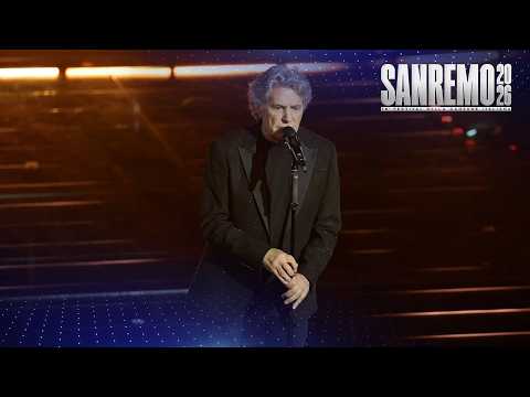 Sanremo 2026 - Fausto Leali canta "Mi manchi" e "Io amo"