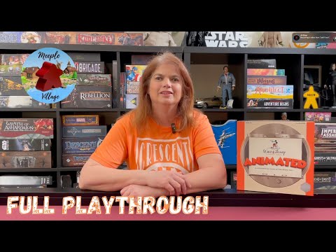 Walt Disney Animation Studios: Animated Board Game Playthrough