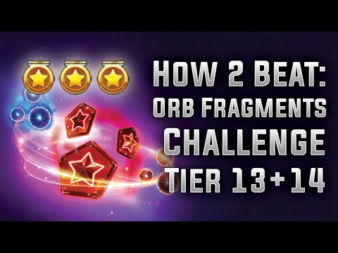 How 2 Beat: Orb Fragments Challenge Tier 13 + 14 - MARVEL Strike Force - MSF