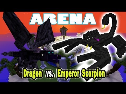 Minecraft Arena Battle Dragon vs. Emperor Scorpion Boss