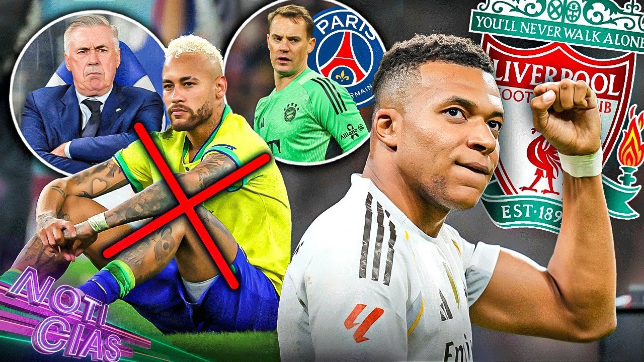 ¡Mbappé busca revancha vs Liverpool! | Ancelotti 'descarta' a Neymar | Neuer advierta al PSG