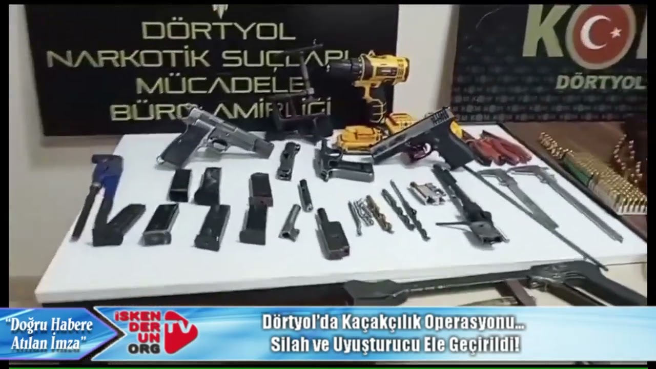 Dörtyol’da Kaçakçılık Operasyonu…