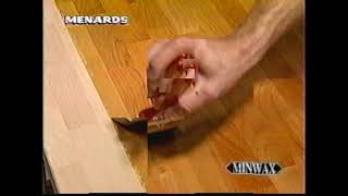 Vintage Commercial - Menards Wet Saw & Wood Finish