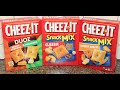 Cheez It Sharp Cheddar Parmesan Duoz Crackers Classic Double Cheese Snack Mix Review