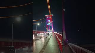 Download lagu suasana malam hari di jembatan Ampera Palembang mp3