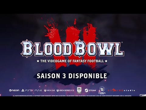 Blood Bowl: Season 3 GAME TRAILER AND GAMEPLAY.. #anime #foodball #messi #ronaldo #gameplay