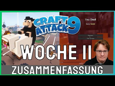 Craft Attack 9 Woche 11 ZUSAMMENFASSUNG - Jeder Teilnehmer | Urutox